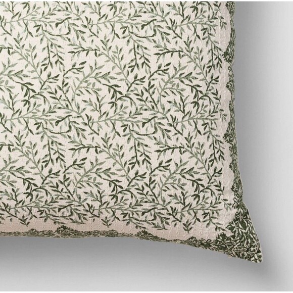 24"X24" OS Square "Brubaker Allover" Cotton Dobby Pillow - Threshold - Picture 3 of 7